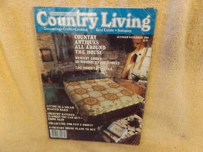 GOOD HOUSEKEEPING'S COUNTRY LIVING Magazine October/November 1980 Foto 1 de 2