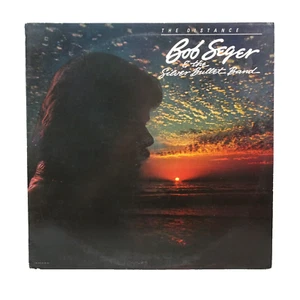 Bob Seger & The Silver Bullet Band The Distance Vinyl LP + Lyric Inner VG+ 1982 - Picture 1 of 9
