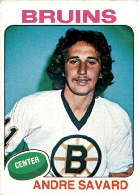 1975-76 Topps #155 Andre Savard Free S&H!! - Image 1 of 2