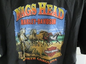 Vintage Harley-Davidson Nags Head North Carolina T-Shirt - X-Large - Brandneu - Bild 1 von 9