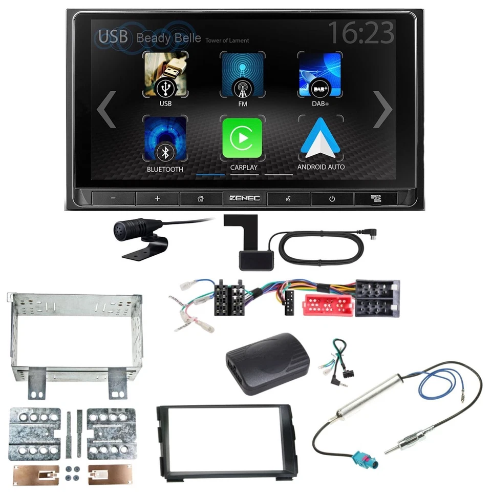 ZENEC Z-N538 Android Auto CarPlay Digitalradio Einbauset für Kia Cee'd ED - Bild 1 von 1