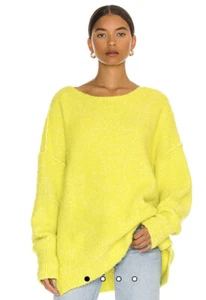 Free People Moira lässiger Pullover Tunika - XS - 148 $ A613-0 - Bild 1 von 7