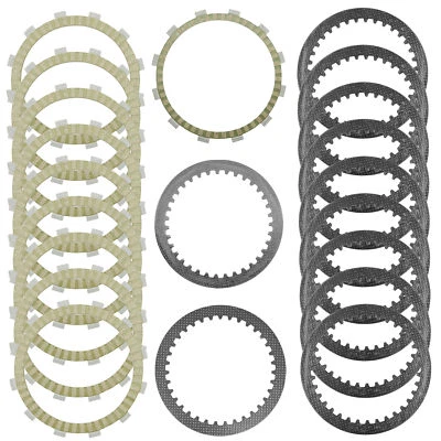 Clutch Friction Steel Plates Kit for Kawasaki Vulcan 2000 VN2000 2004 2005-2010 - Image 1 of 4