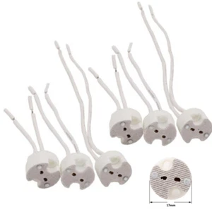MR16 MR11 GU5.3 G4 12V LED Downlight lamp Holder Halogen Base Socket Connector - Picture 1 of 6