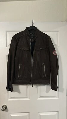 affliction leather jacket - Image 1 of 4