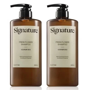 ELASTINE Signature Fresh Flower Shampoo 1L (33,81oz) x 2 Stück Kopfhaut geschädigtes Haar - Bild 1 von 20