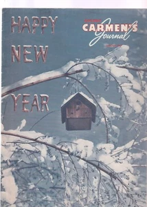 THE RAILWAY CARMEN'S JOURNAL, JAN. 1957 - AUS DER BRUDERSCHAFT DER EISENBAHNWAGEN - Bild 1 von 2