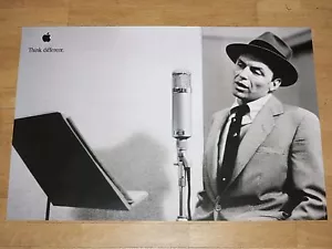 APPLE THINK DIFFERENT POSTER - FRANK SINATRA / 24 x 36 by STEVE JOBS 61 x 91 CM - Bild 1 von 3