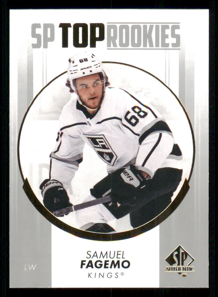 2022-23 SP Authentic Top Rookies #TR11 Samuel Fagemo - Image 1 of 2