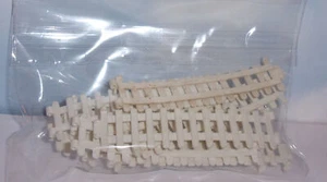 Paquete de 10 vallas blancas 1/64 Ertl Farm Country - Imagen 1 de 1
