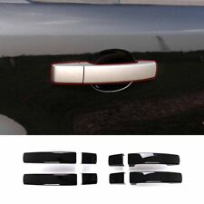 Gloss Black Door Handle Covers for Land rover Discovery 3 / Freelander 2 2007-12