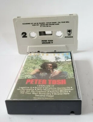 Legalize It by Peter Tosh (Cassette, Columbia (USA)) - Image 1 of 4