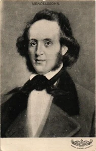 Antigua postal vintage músico Mendelssohn (1238) - Imagen 1 de 2