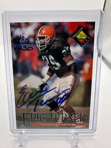 1994 Pro Line Live #24 Eric Turner Auto Autograph 480/1030 SSP