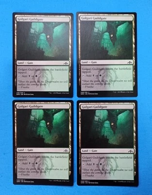 4x Golgari Guildgate Guilds of Ravnica Mtg Magic Card Dual Land Gate Mana 248 - Image 1 of 2
