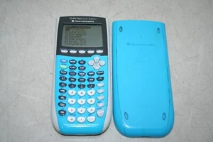 Texas Instruments TI-84 Plus Silver Edition Graphing Calculator Tested - Picture 1 of 4