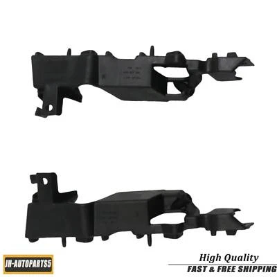Par de soportes de guía de retención de parachoques delantero izquierdo derecho para Audi A6 S6 2012-18 Foto 1 de 4