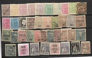 PORTUGAL LOURENZO MARQUESES Lote de 39 Sellos Diferentes CV€ 105.- - Imagen 1 de 1