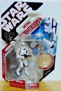 Star Wars 30th Anniversary Imperial Stormtrooper NOC 2007 Includes Star Case - Picture 1 of 2