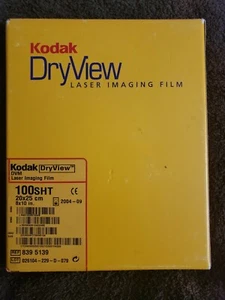 Kodak Dryview DVM 8x10 Zoll 20x25cm 100SHT - Bild 1 von 3
