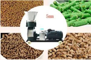 Large Output 5mm Chicken/Duck/Gooes Feed Pellet Mill Machine 220V 3KW 150kg/h - Picture 1 of 10