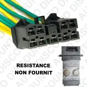 Connecteur pour résistance chauffage pour RENAULT MEGANE 1, 7701040562 - Picture 1 of 6