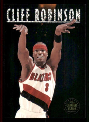 1993-94 SkyBox Premium Center Stage #CS9 Clifford Robinson - Image 1 of 2