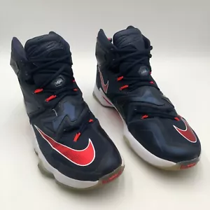 Nike Lebron XIII Men's Size 12 Blue/USA 807219-461 - Imagen 1 de 10