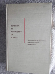 READINGS IN PHILOSOPHY OF SCIENCE: INTRO TO FOUNDAT IONS, Philip P. Wiener HC GC - Imagen 1 de 13