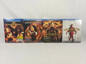 The Hunger Games Complete 4 Movie Bundle Blu-Ray with Slipcovers - Imagen 1 de 8