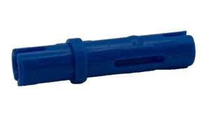 Lego 6558 Pin Técnico Azul 3L Con Crestas de Fricción 1 Ranura Central 6299413 - Imagen 1 de 5