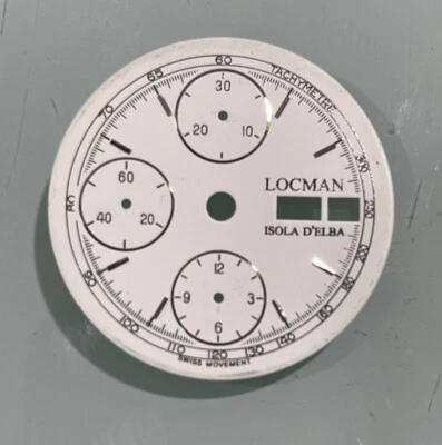 QUADRANTE LOCMAN VALJOUX 7750 AUTOMATICO CONDIZIONI E MISURE IN FOTO - Изображение 1 из 3