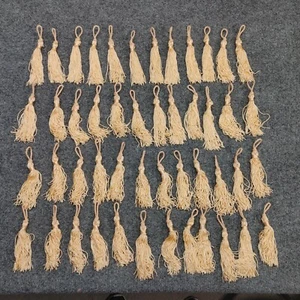 48 4" TASSELS COLOR PEACH - CONSO? - Picture 1 of 3