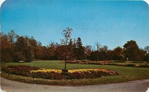 Holiday Park Indianapolis Indiana Botanischer Garten PM 1950er IN Postkarte - Bild 1 von 1