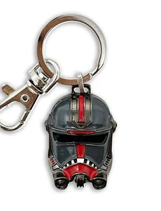 Disney Star Wars BAD BATCH HUNTER LUSFILM DISDISNEY+ CASCO 3D PORTACHIAVI METALLO - Foto 1 di 6