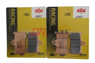 Pastillas de freno delanteras sinterizadas Yamaha XV1700 Road Star Warrior 03-07 SBS Race 634RS Foto 1 de 4