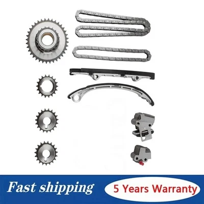 Kit de cadena de distribución para Nissan Frontier 2002-2008 y 2010-2015 Np300 y 2002-07 Urvan Foto 1 de 4