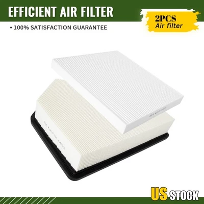 Engine & Cabin Air Filter Set for Cadillac CTS 2008-2012 2013 3.0L 3.6L 6.2L - Image 1 of 4