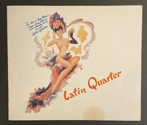 Latin Quarter Nightclub 1950s Photograph Folder, New York City, NY Photo Cabaret - Picture 1 of 24
