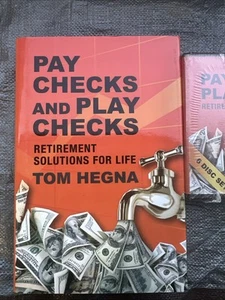 Pay Checks and Play Checks-Tom Hegna HC-1st Ed Signed & Includes Audiobook-A14 - Picture 1 of 7