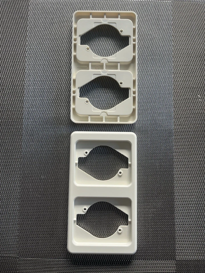 Berker Modul MB 2-fach Rahmen senkrecht Cremeweiß 21472 - Bild 1 von 1