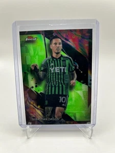 Sebastian Driussi /99 Neon Green Uncommon 2024 Topps Finest MLS AUSTIN FC #163 - Bild 1 von 2