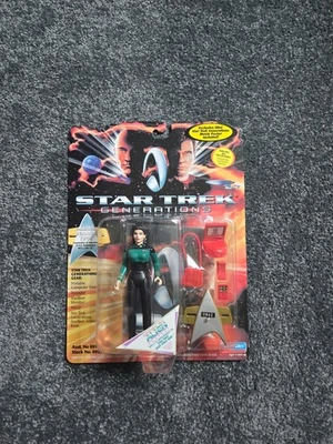 Vintage 1994 Playmates Star Trek Generations Commander Deanna Troi NIP - Image 1 of 2