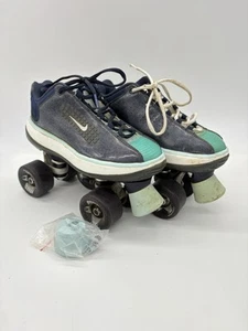 Vintage Nike Beachcomber Women’s Retro Quad Blue Rollerskates US Size 6.5 Used - Picture 1 of 5