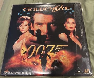 'Goldeneye'  LaserDisc (LD) James Bond 007 Pierce Brosnan Sean Bean - 2 Disc Set - Image 1 of 3