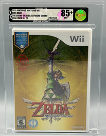Legend of Zelda Skyward Sword Nintendo Wii Foil W/ CD Sealed New VGA 85+ Graded