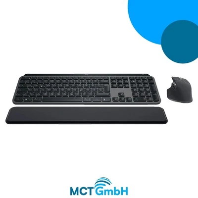 Logitech MX Keys S Combo inkl. MX Master 3S & MX Palm Rest Maus Tastatur Set NEU - Bild 1 von 4