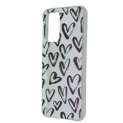 Mybat Pro Mood Series Case for Samsung Galaxy A23 5G - Black Hearts - Image 1 of 3