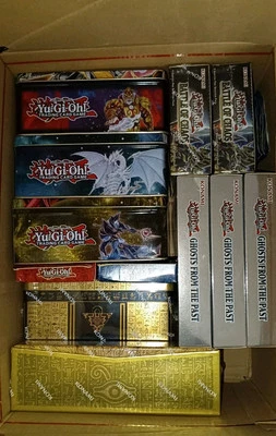 Yu-Gi-Oh Kartensammlung. Sealed Produkte  Und Verschiedene Einzelkarten - Bild 1 von 4