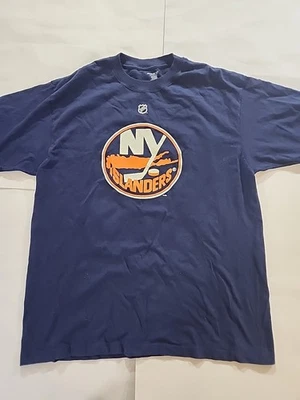 NHL New York Islanders Alexei Yashin #79 Navy Blue T-Shirt Large Shersey - Image 1 of 4